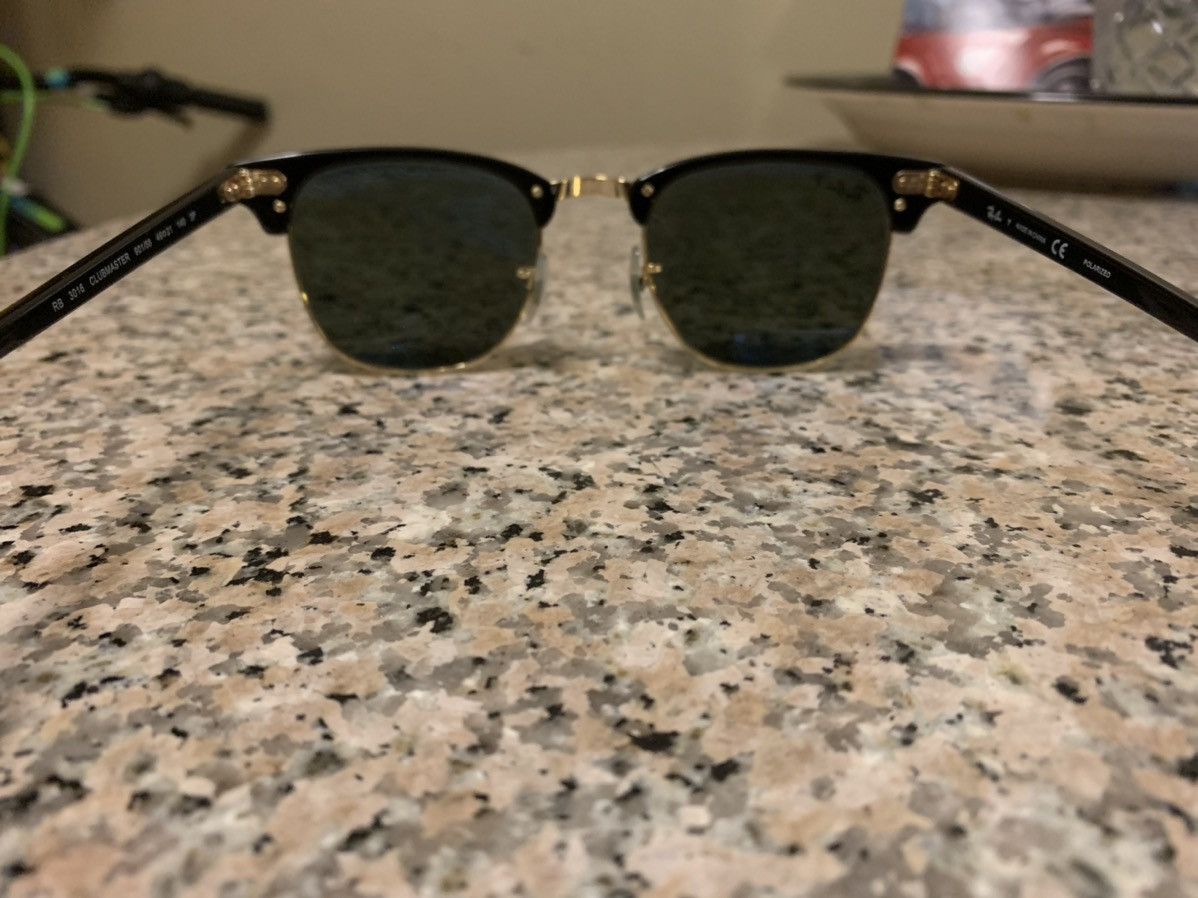 RayBan Rayban sunglasses black with gold details Size ONE SIZE - 3 Thumbnail