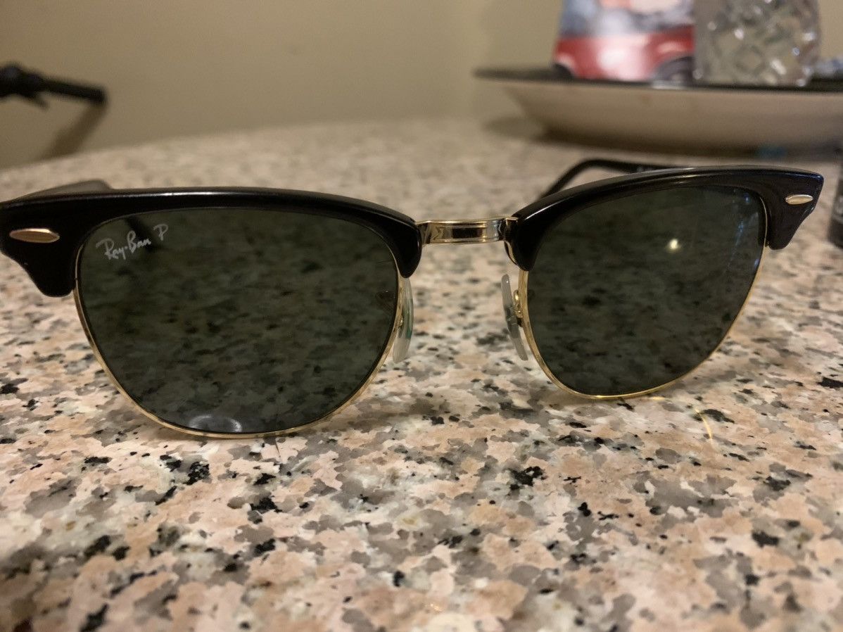 RayBan Rayban sunglasses black with gold details Size ONE SIZE - 5 Preview