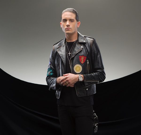 G eazy ysl leather on sale jacket