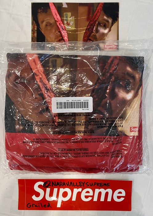 Supreme Sticker Supreme Ichi The Killer Split Tee Red Large