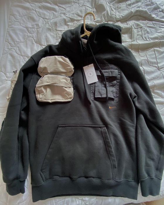 Travis scott x nike nrg ag utility hoodie online blac