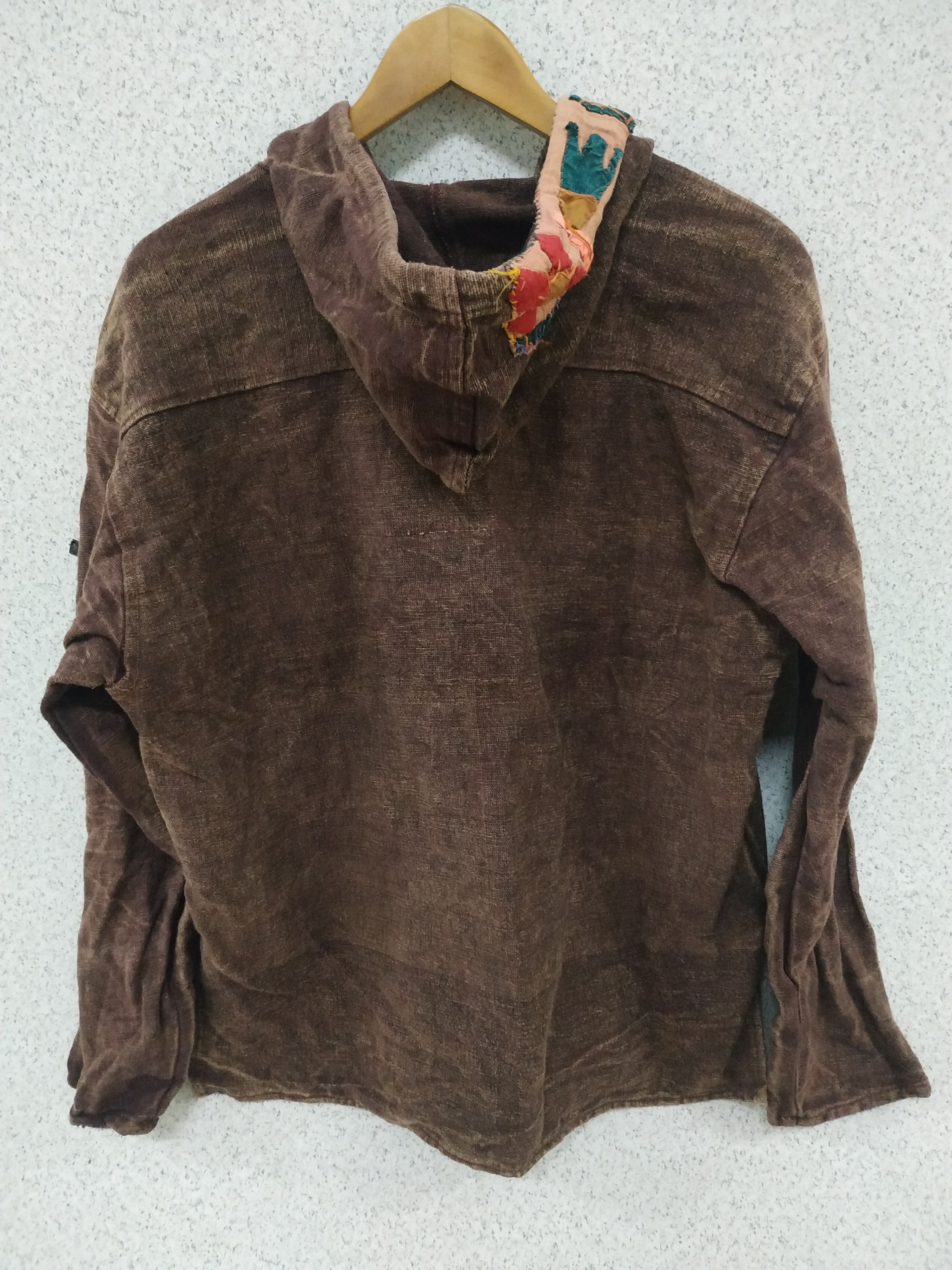 Vintage Vintage Shanit Nepal Hoodie Size US L / EU 52-54 / 3 - 3 Thumbnail