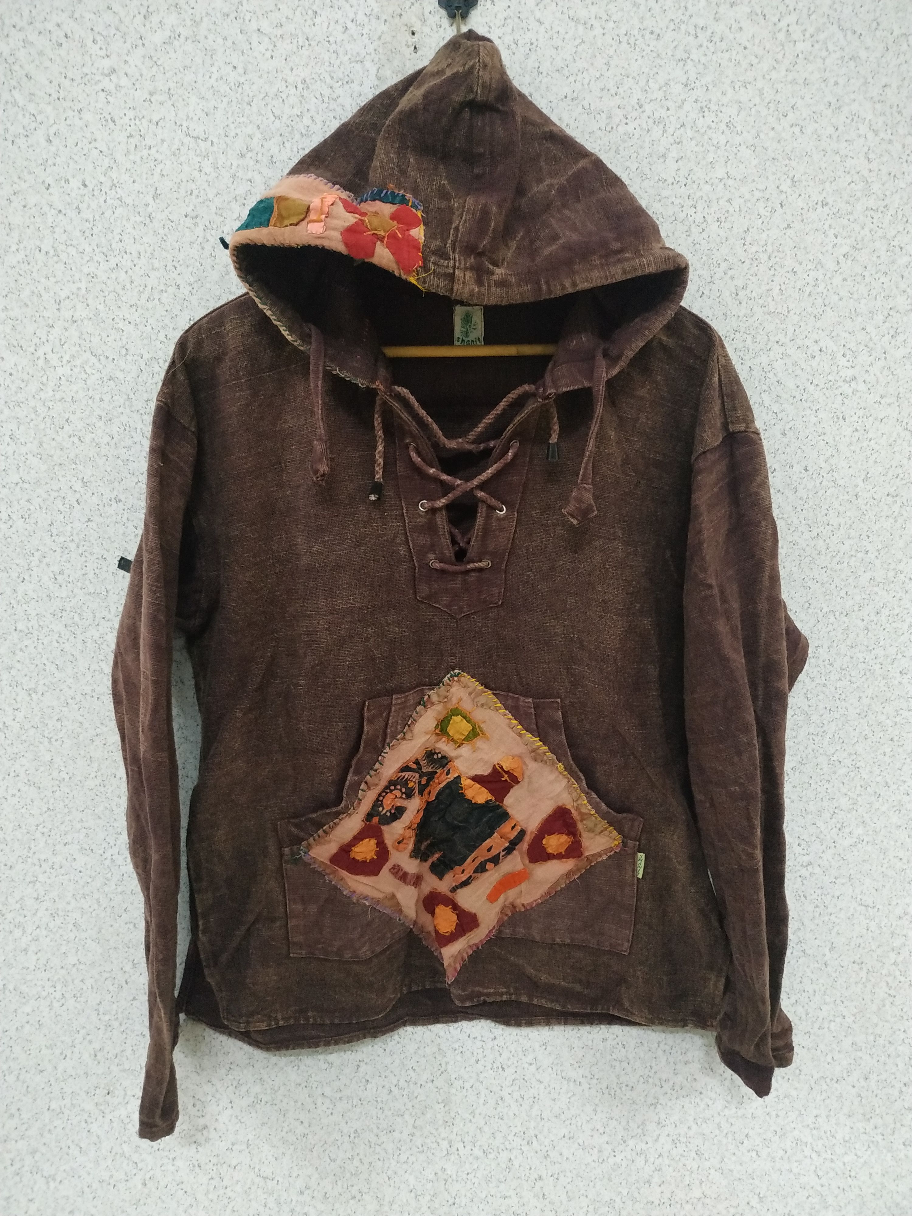Vintage Vintage Shanit Nepal Hoodie Size US L / EU 52-54 / 3 - 1 Thumbnail