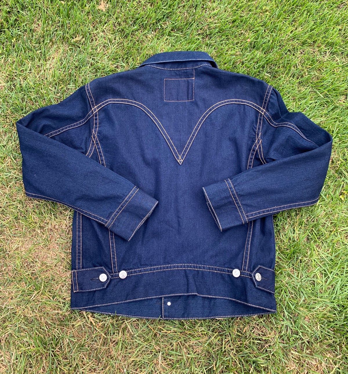 Levi's Vintage Style Levi’s Type 1 Iconic Denim Jean Trucker Jacket Size US L / EU 52-54 / 3 - 2 Preview