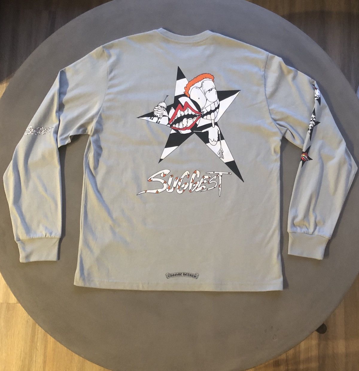 Chrome Hearts Chrome Hearts Matty Boy Star Suggest L/S Tee | Grailed