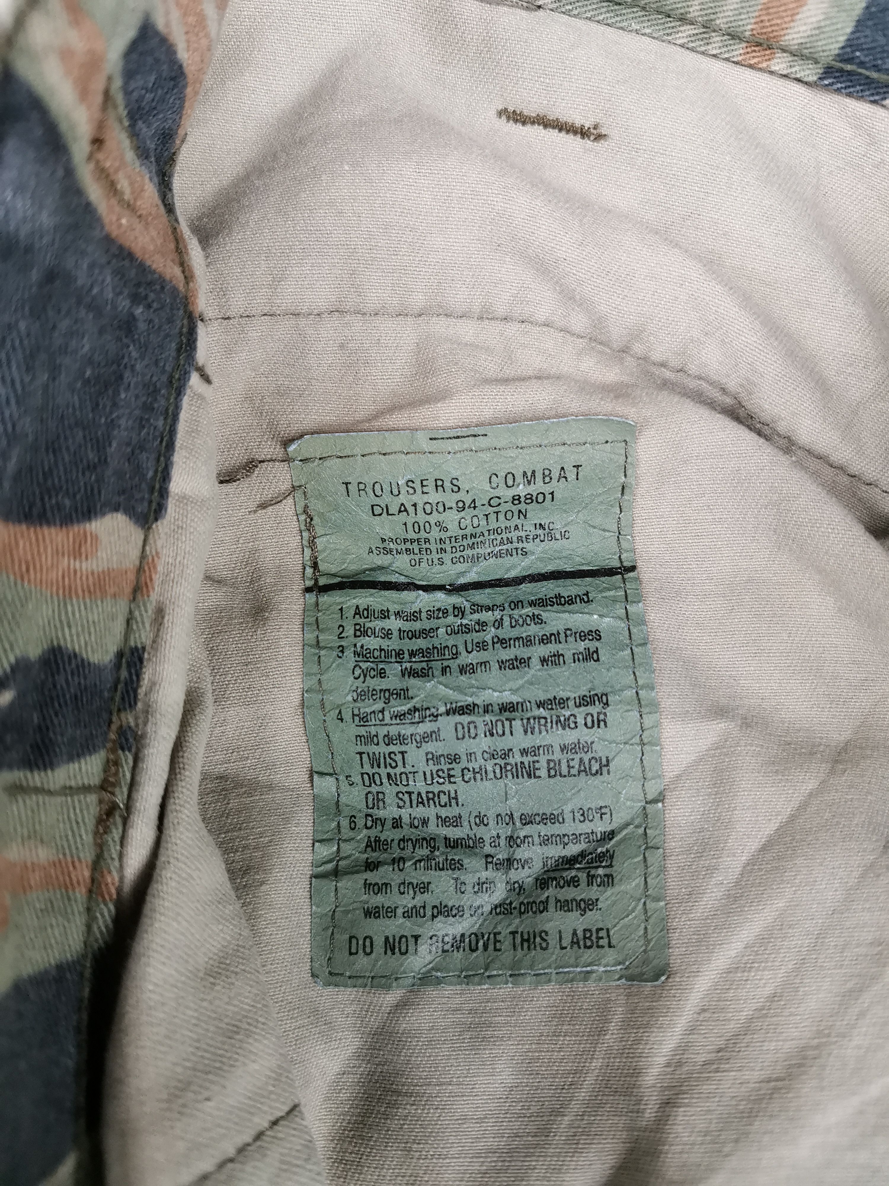 Other Trousers Combat Tactical Cargo Multipocket Military Pants Size US 33 - 3 Thumbnail