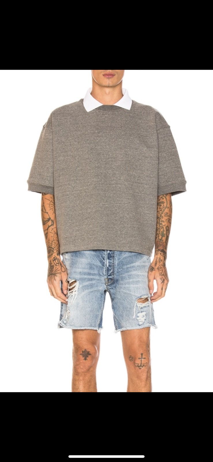 FOG × Fear of God Fear Of God Heavy Terry Polo Fifth FOG × Fear of God Fear Of God Heavy Terry Polo Fifth