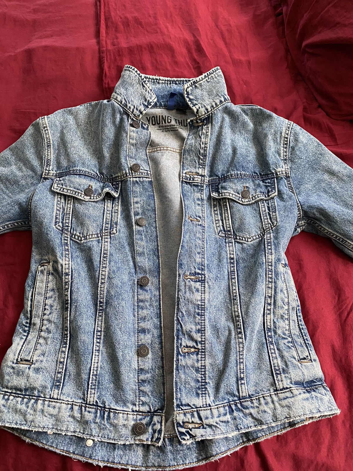 H&m young thug jean jacket best sale