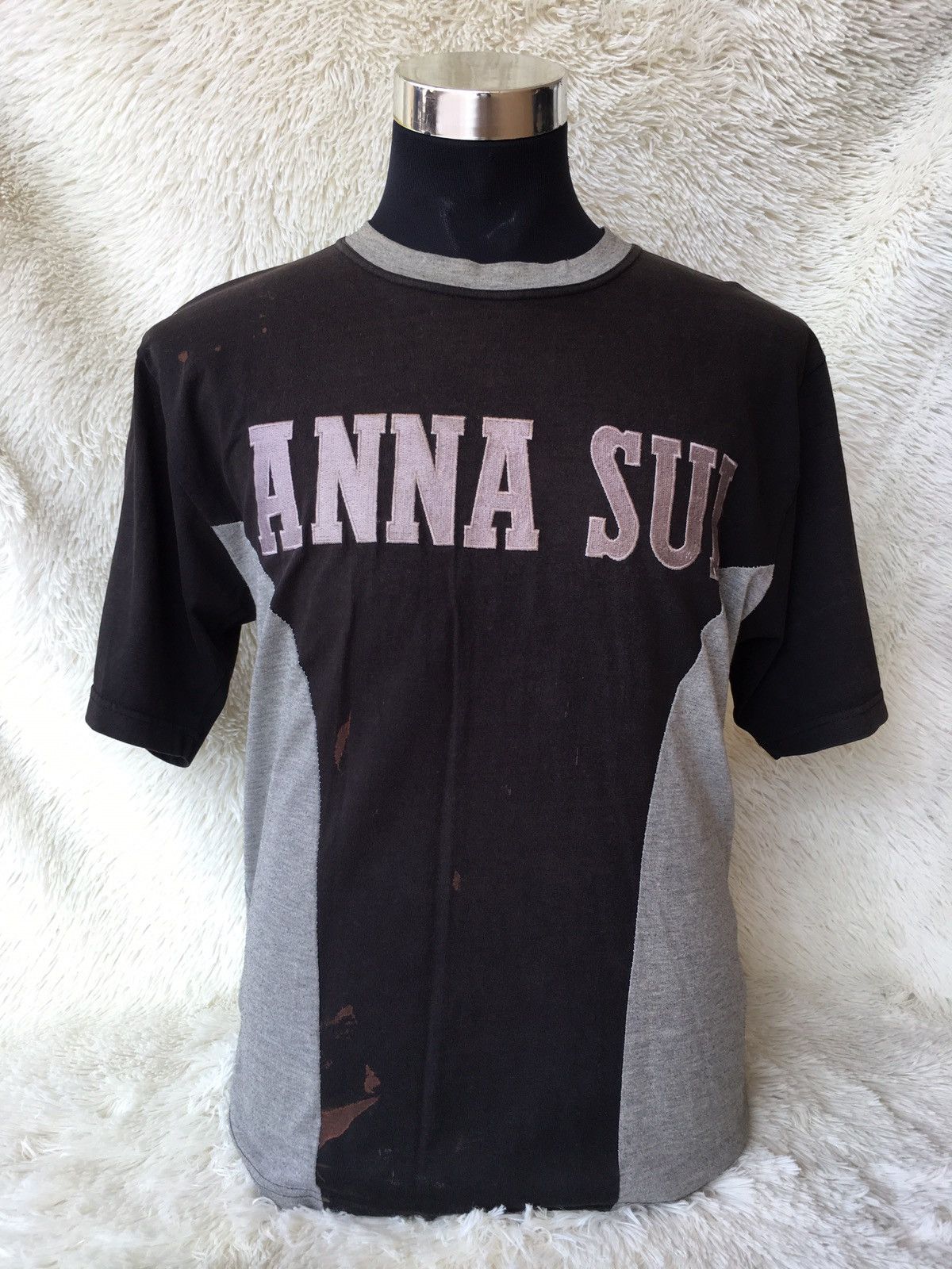 【貴重】ANNA SUI アナスイ 90s ビンテージ Tシャツ M Hanes vintage Tシャツ ANNA SUI Hanes 1996 - メルカリ