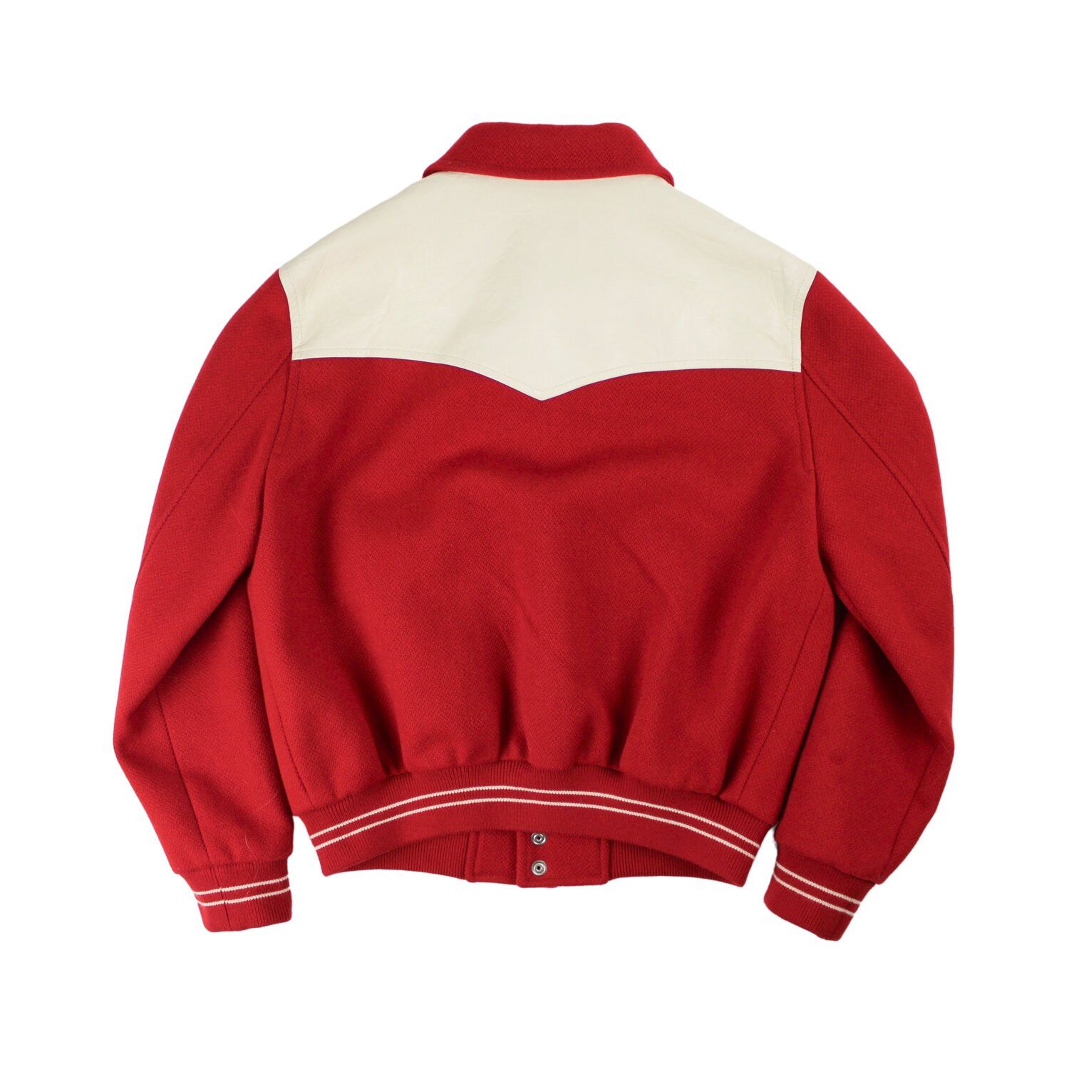 Celine × Hedi Slimane Celine FW19 Red Teddy Bomber Jacket Size US S / EU 44-46 / 1 - 2 Thumbnail