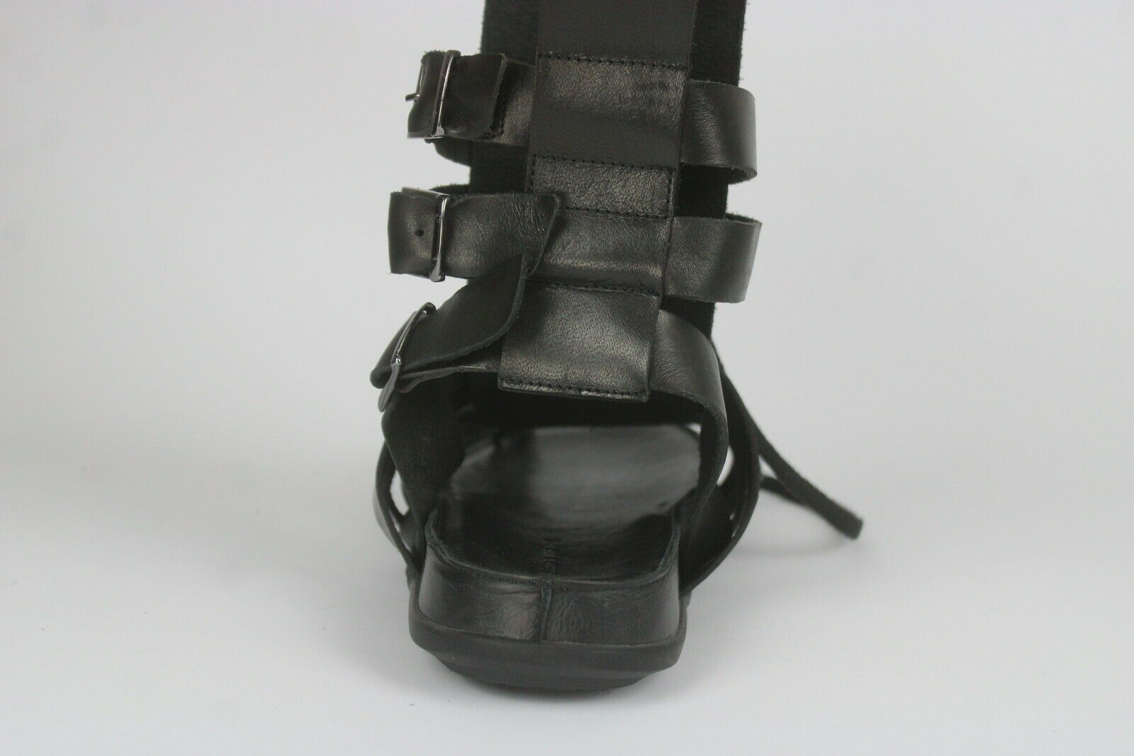 Army Of Me ARMY OF ME Gladiator Leather Buckled Ankle Sandals 6118* Size US 9 / EU 42 - 3 Thumbnail