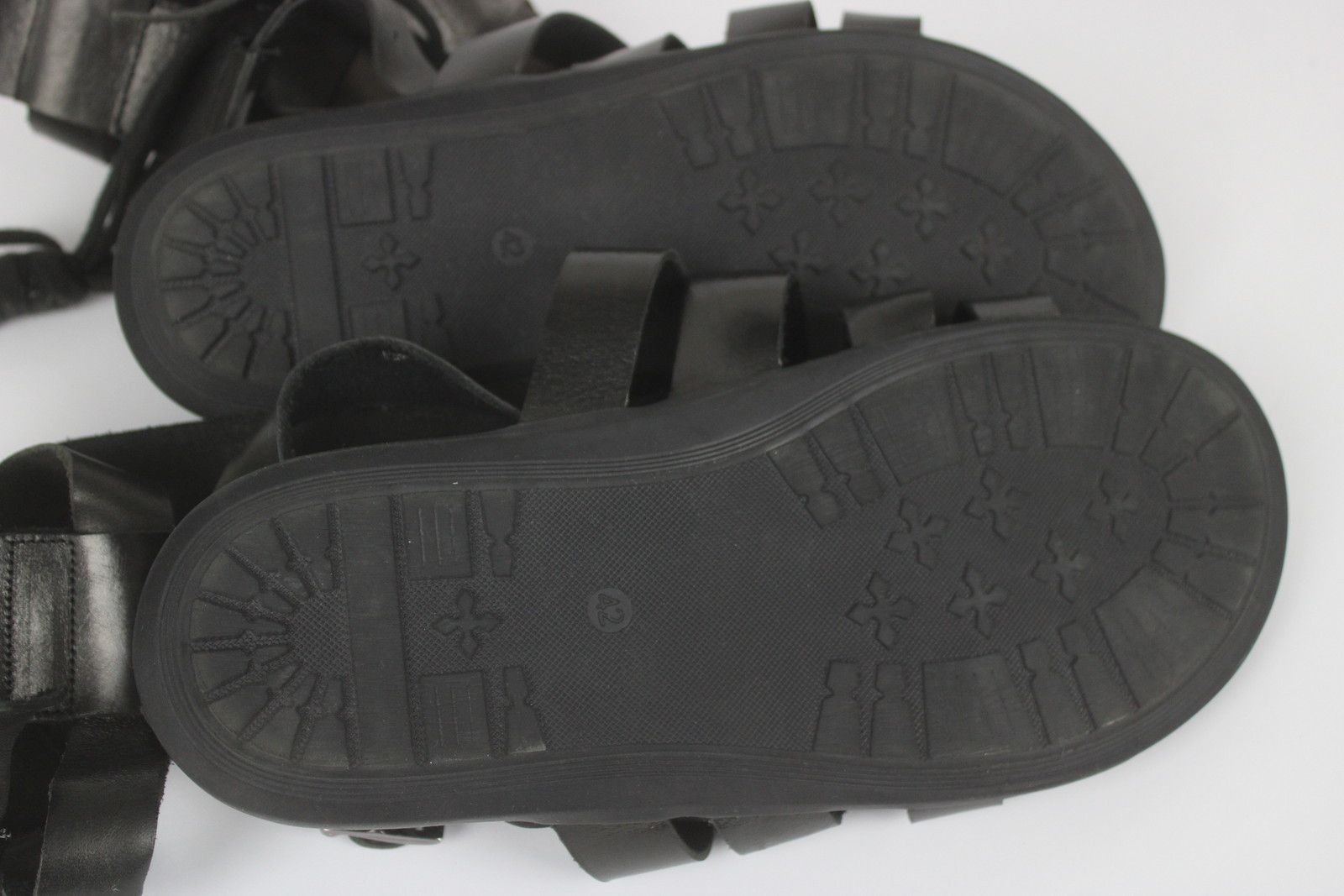 Army Of Me ARMY OF ME Gladiator Leather Buckled Ankle Sandals 6118* Size US 9 / EU 42 - 8 Thumbnail