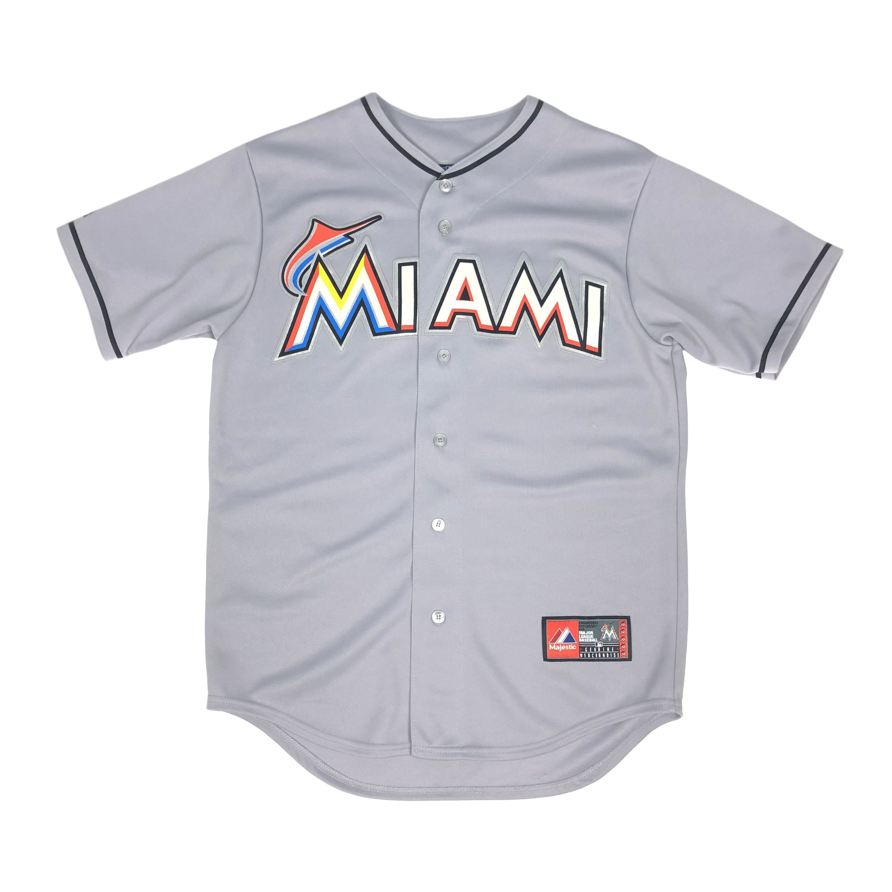 Vintage Majestic Miami Marlins Jersey