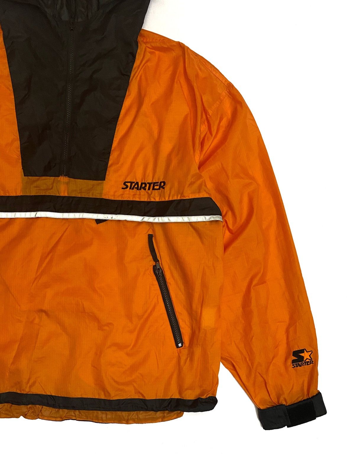 NBA Starter Black Label Nylon Anorak Jacket Size US XL / EU 56 / 4 - 4 Thumbnail