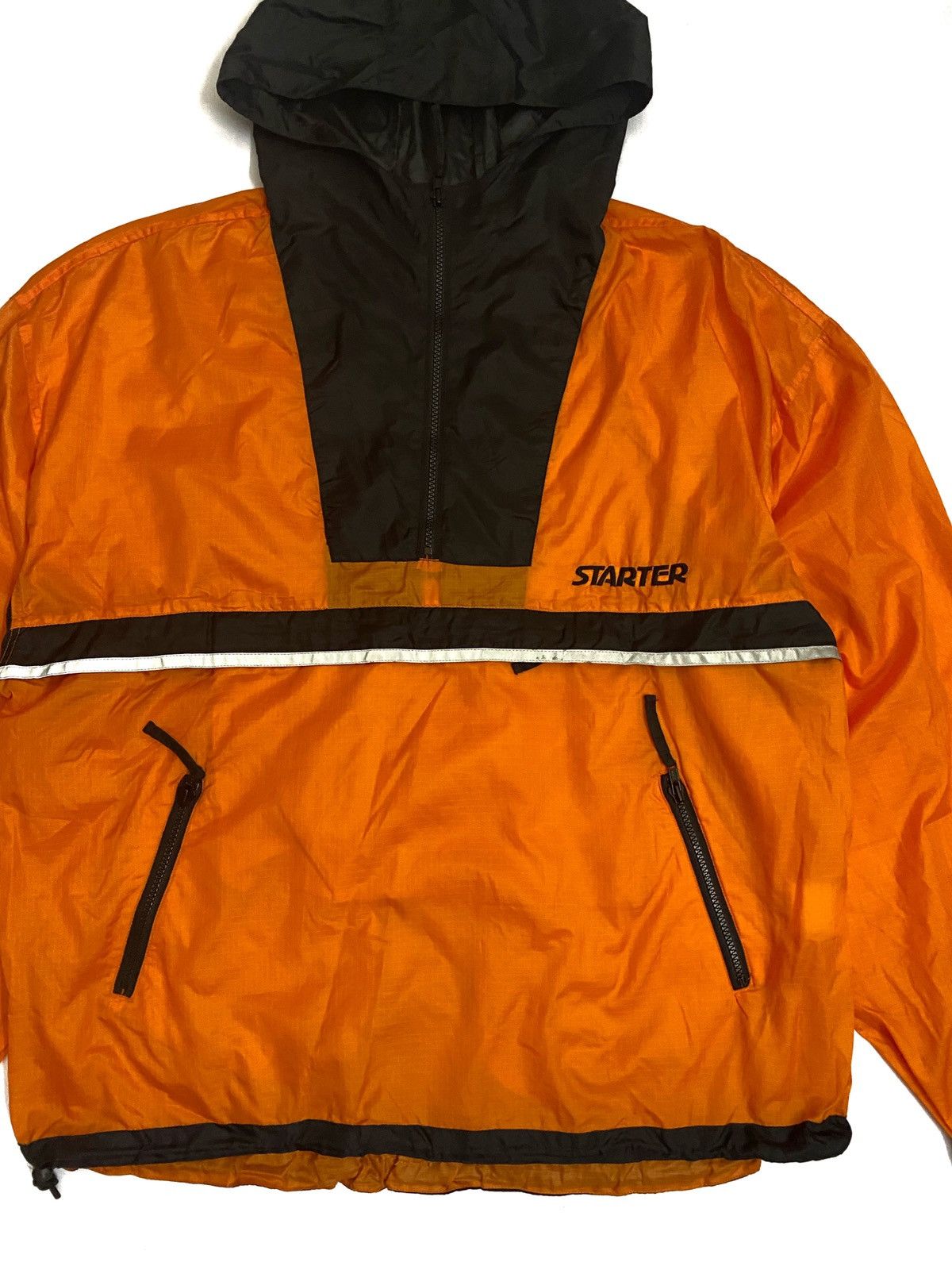NBA Starter Black Label Nylon Anorak Jacket Size US XL / EU 56 / 4 - 3 Thumbnail