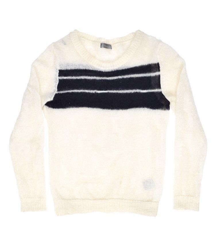Dior Homme FW07 Navigate Mohair Knit Sweater - Ākaibu Store