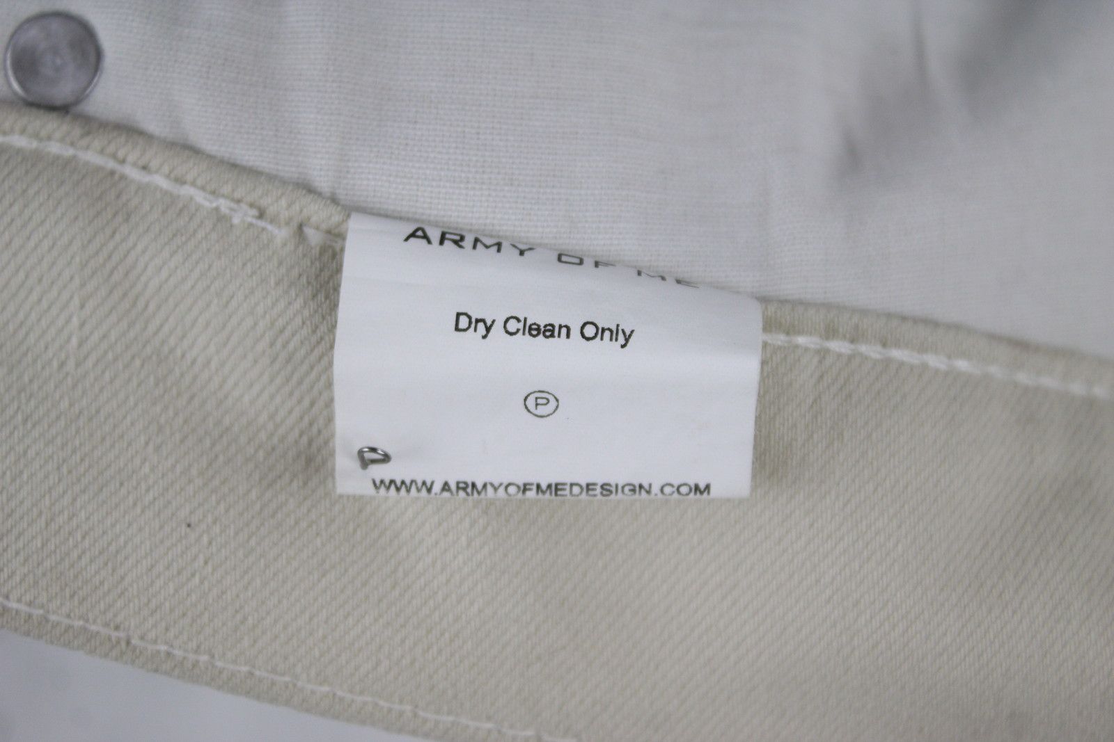 Army Of Me ~W31 S / S 2014 Stained Painted Coated Slim Fit Jeans 6054* Size US 31 - 5 Thumbnail