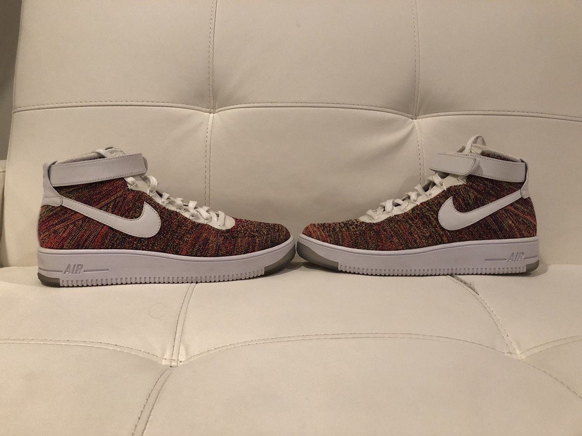 Flyknit Nike Air Force 180 Mid 2016 Air Force Ultra Flyknit Multi