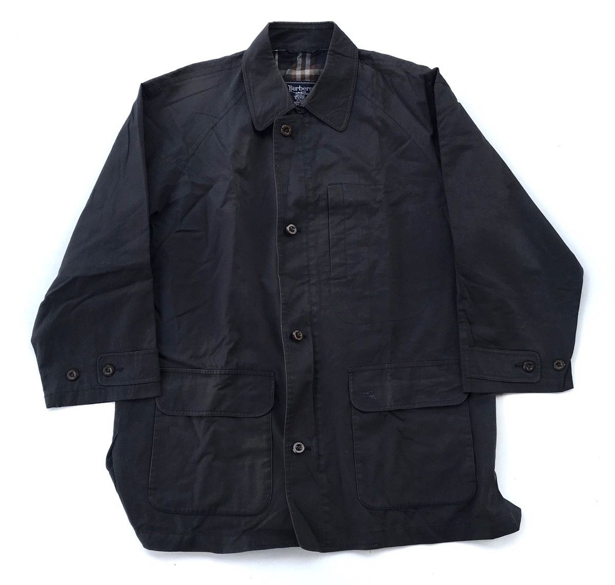 Burberry × Burberry Prorsum Vintage Burberrys Coats Light Jacket Size US L / EU 52-54 / 3 - 2 Thumbnail