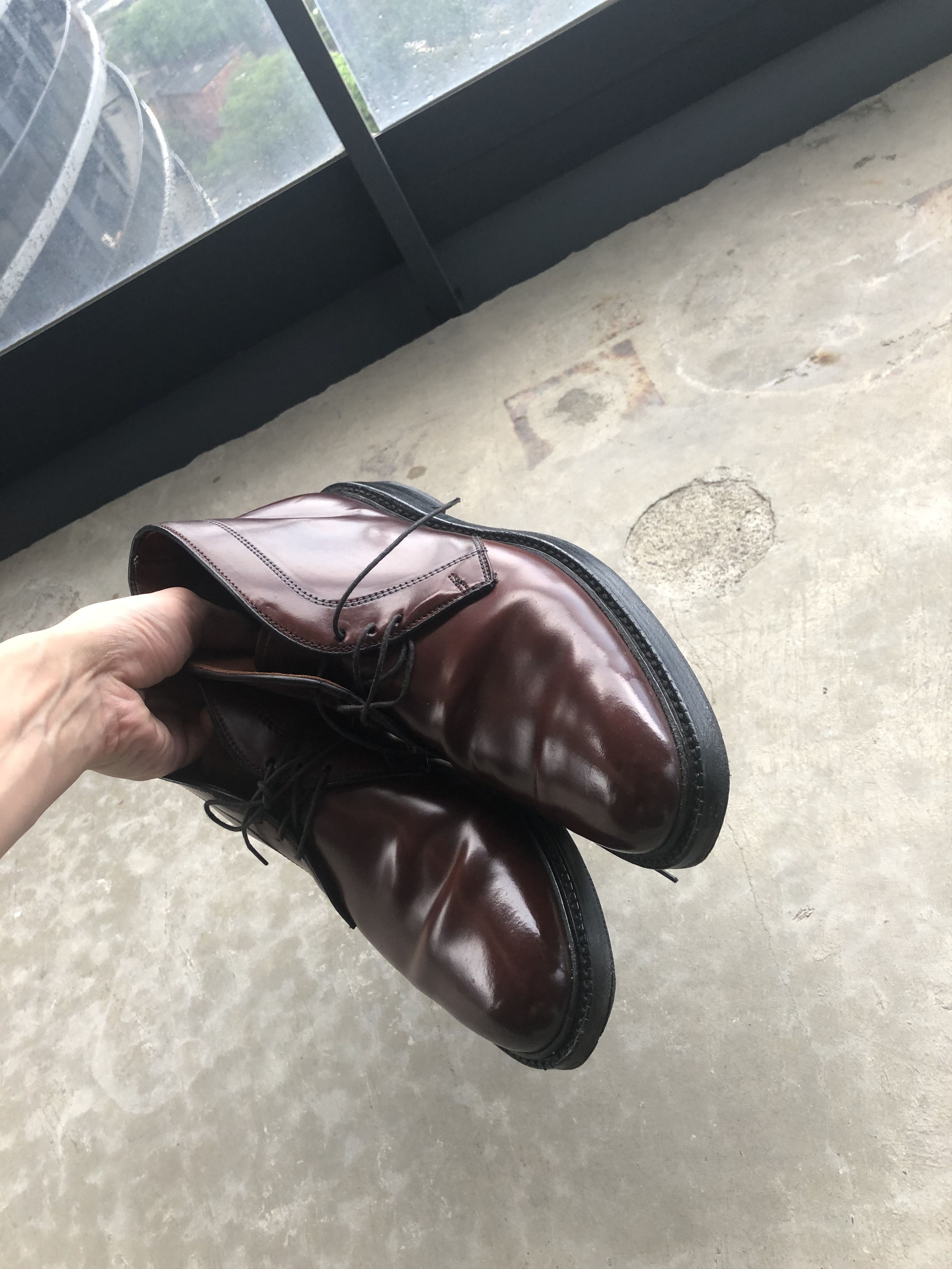 Allen edmonds dundee store cordovan