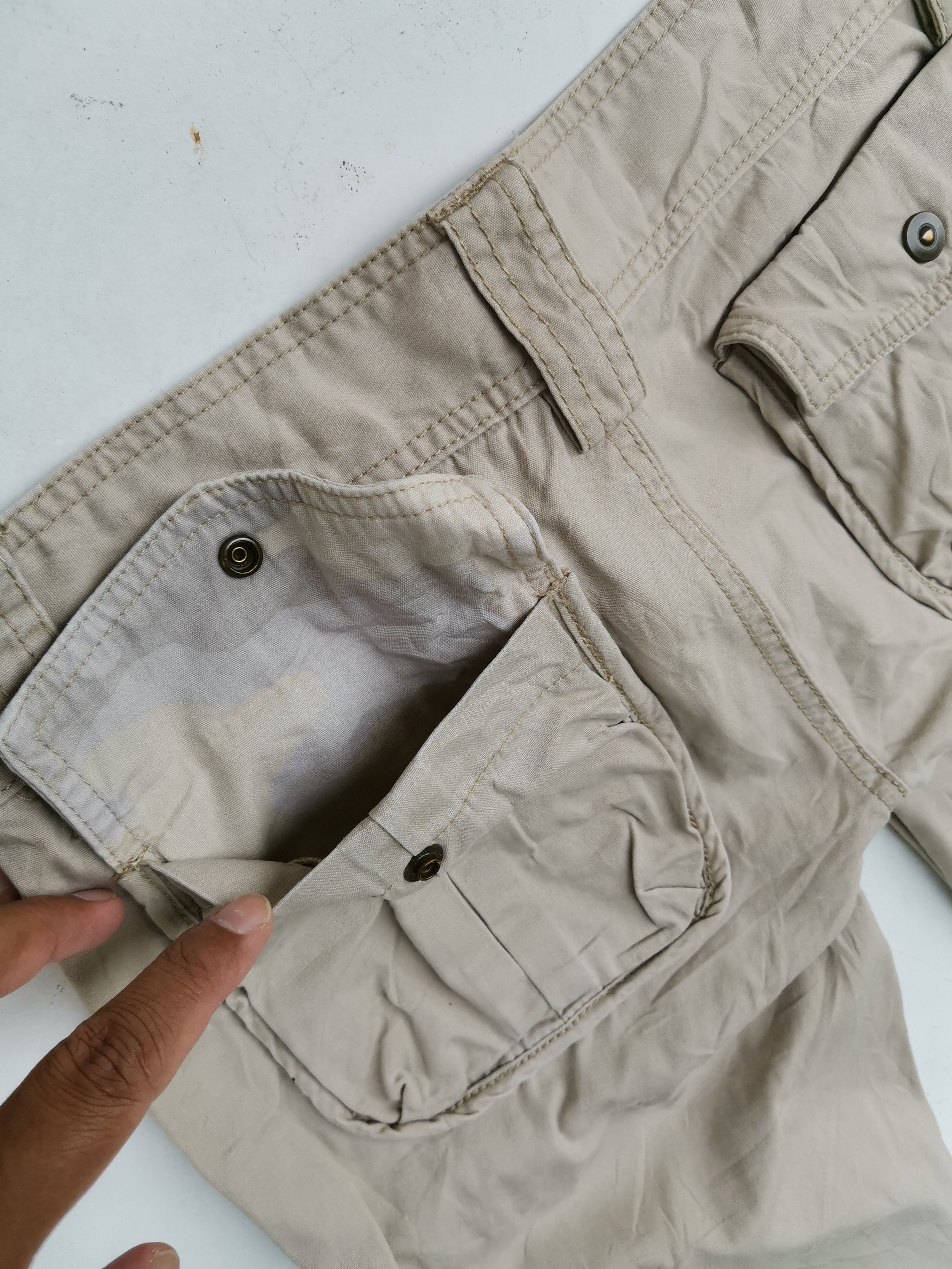 Other Rare Flash Report Tactical Cargo Multipocket Pants Size US 30 / EU 46 - 4 Thumbnail