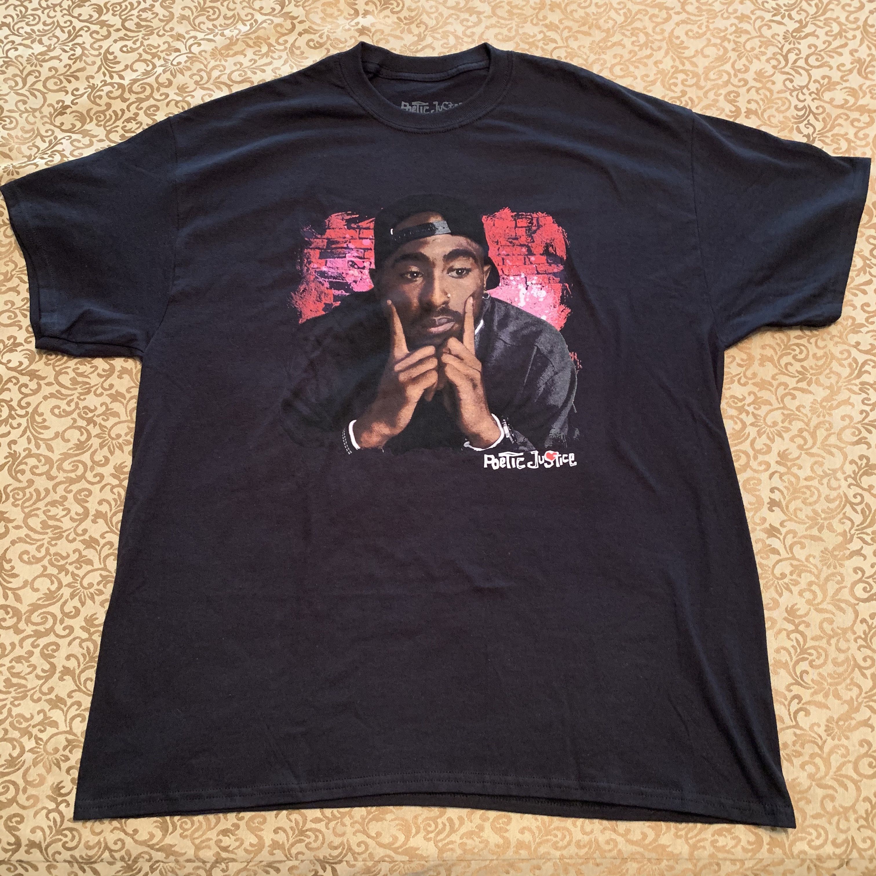 Rap Tees Deadstock 2pac Poetic Justice Tee Size US XXL / EU 58 / 5 - 1 Thumbnail