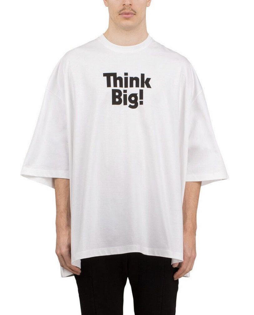 Balenciaga think big t shirt on sale