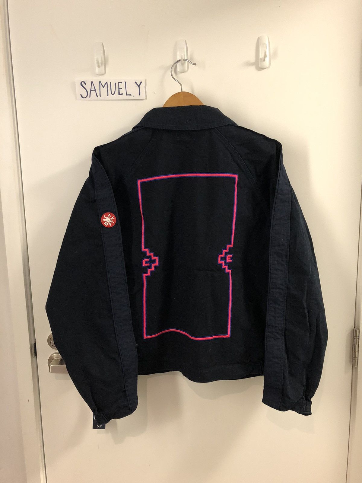 ジャケット・アウター C.E CAVEMPT 20SS FRAME EMBROIDERY JACKET C.E CAVEMPT 20SS FRAME EMBROIDERY JACKET（Cav Empt Cav Empt