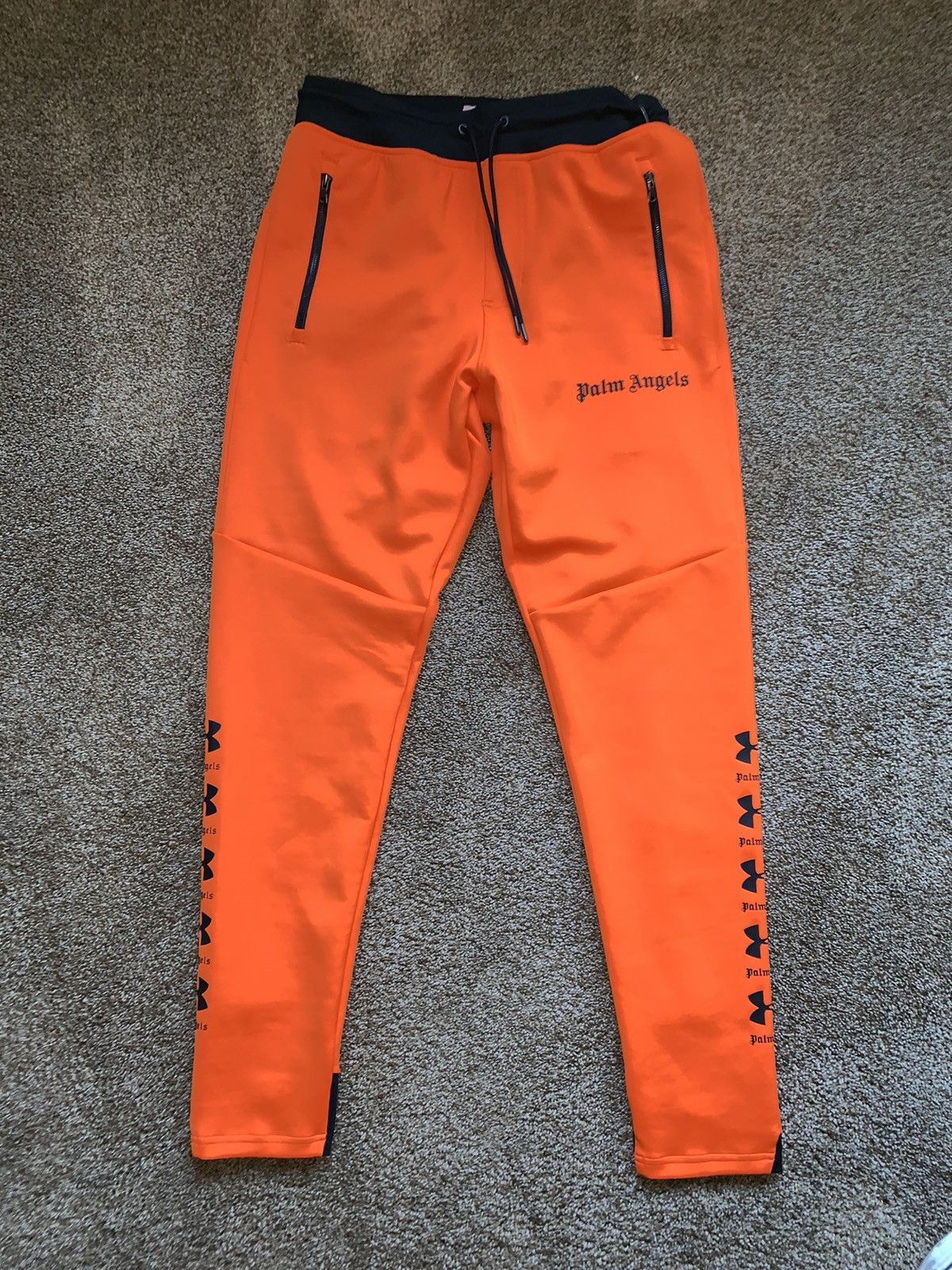 Palm Angels Palm Angels x Under Armour Slim Jogging Pants Grailed