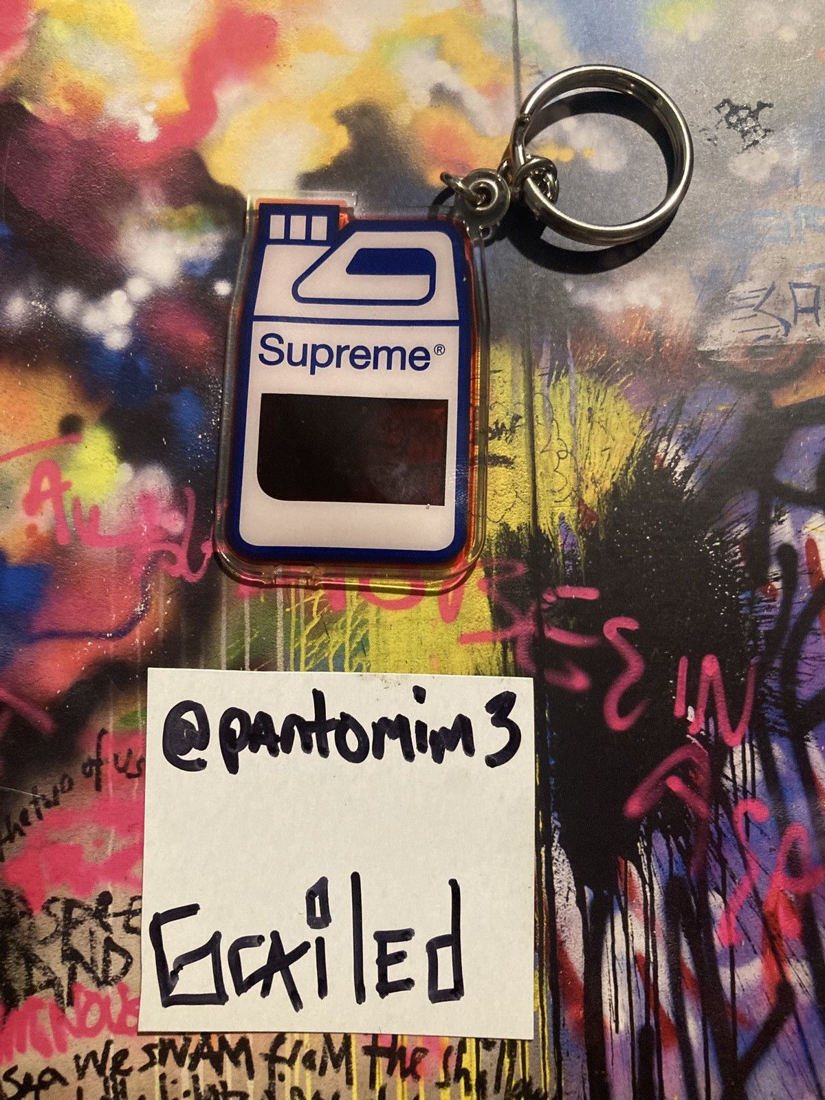 Supreme Jug Keychain Grailed
