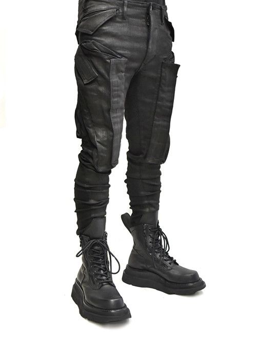 Rick Owens Memphis Jeans Mineral Coating