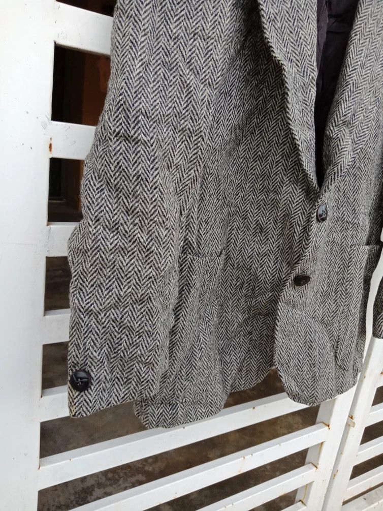 Harris Tweed Harris Tweed Gray Wool Blazer Size US M / EU 48-50 / 2 - 7 Thumbnail