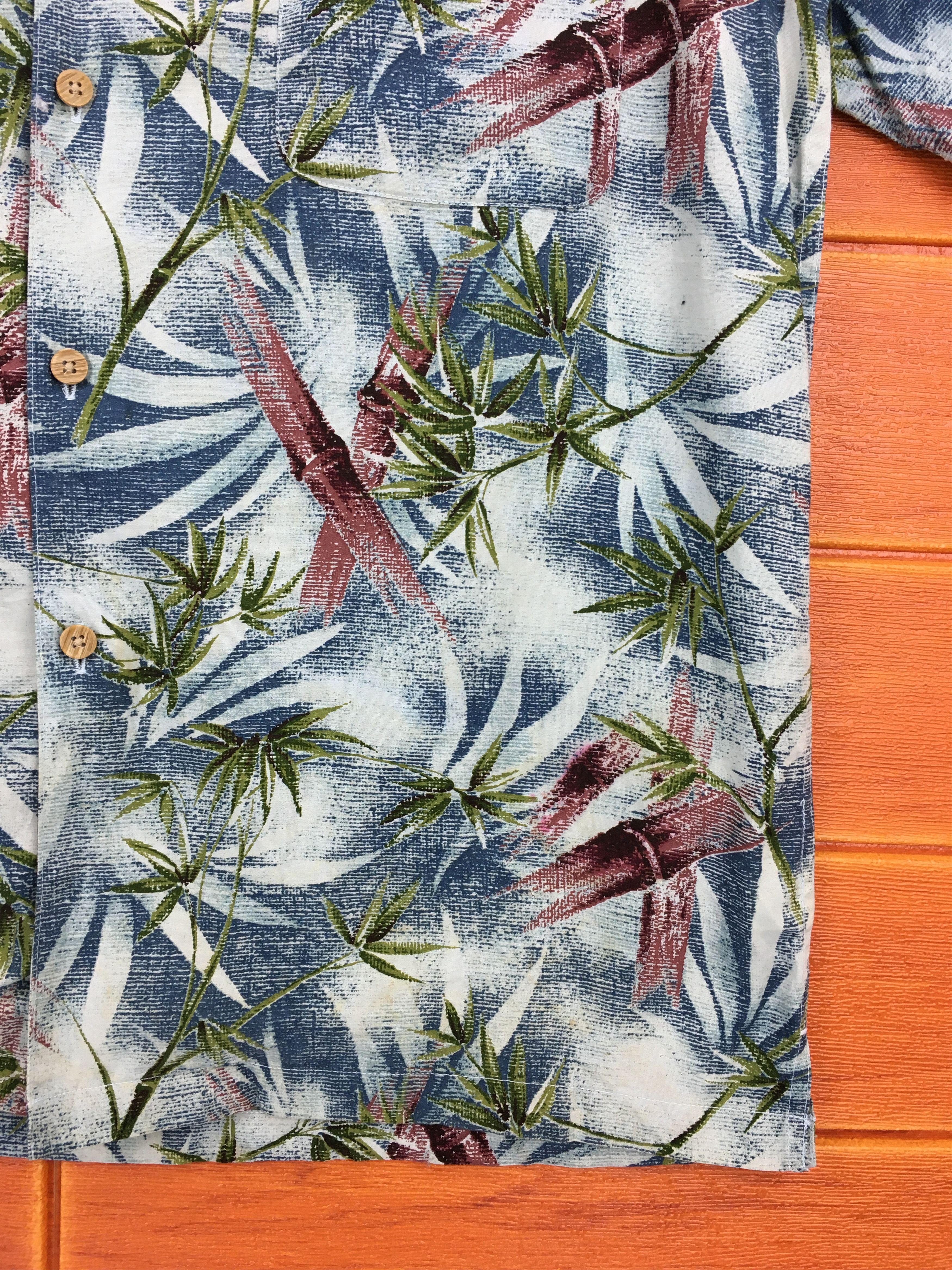 Japanese Brand Japanese Hawaiian PRESS ATTACHE Flowers Shirt Size US L / EU 52-54 / 3 - 4 Thumbnail