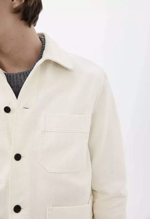 Arket cotton twill workwear on sale jacket