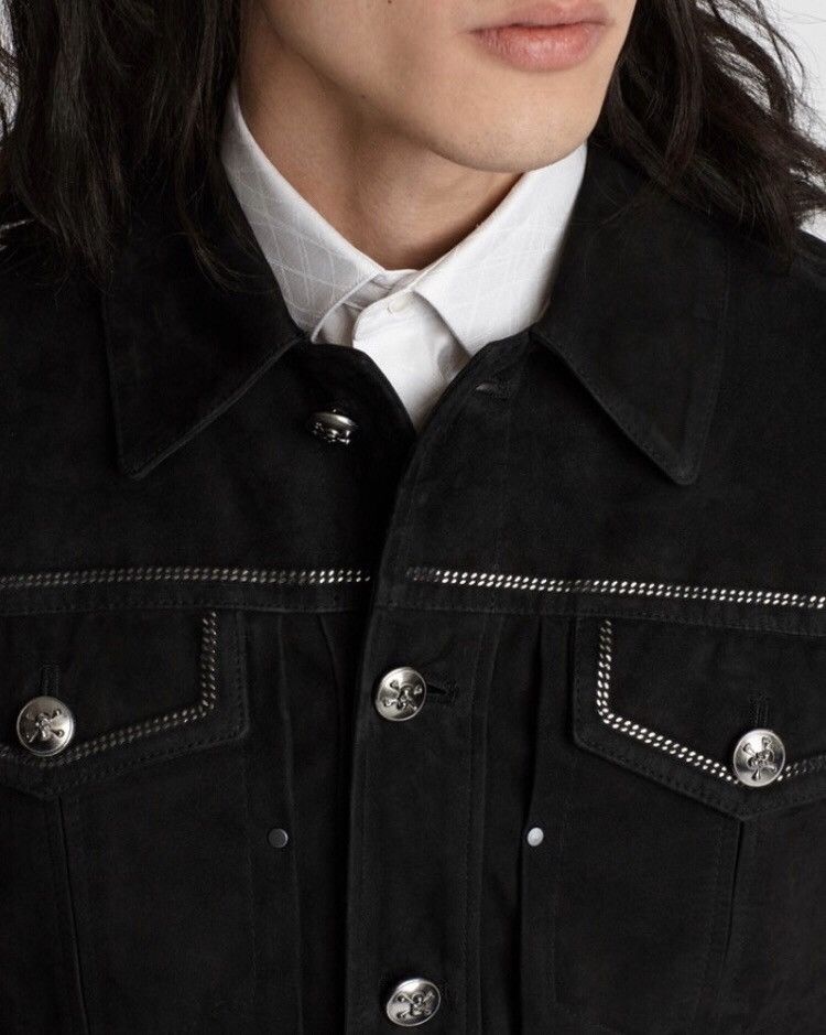 John Varvatos Suede trucker jacket. 52 Size US L / EU 52-54 / 3 - 6 Thumbnail