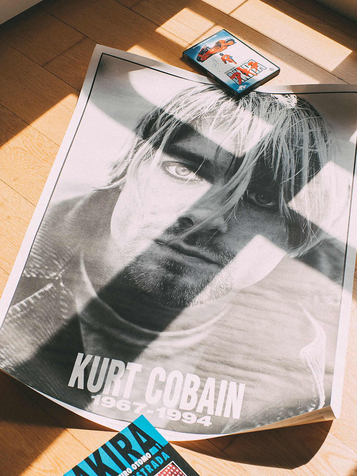 Nirvana × Vintage Kurt Cobain 1994 Vintage Original Poster by SPLASH ...