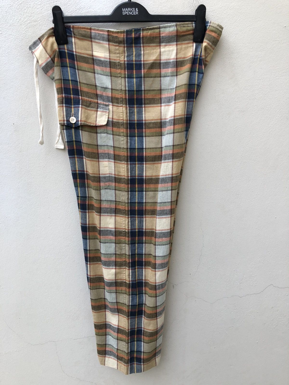 Beams Plus Beams Boy Japan Two Pocket Drawstring Waist Cropped Trouser Size US 32 / EU 48 - 13 Thumbnail