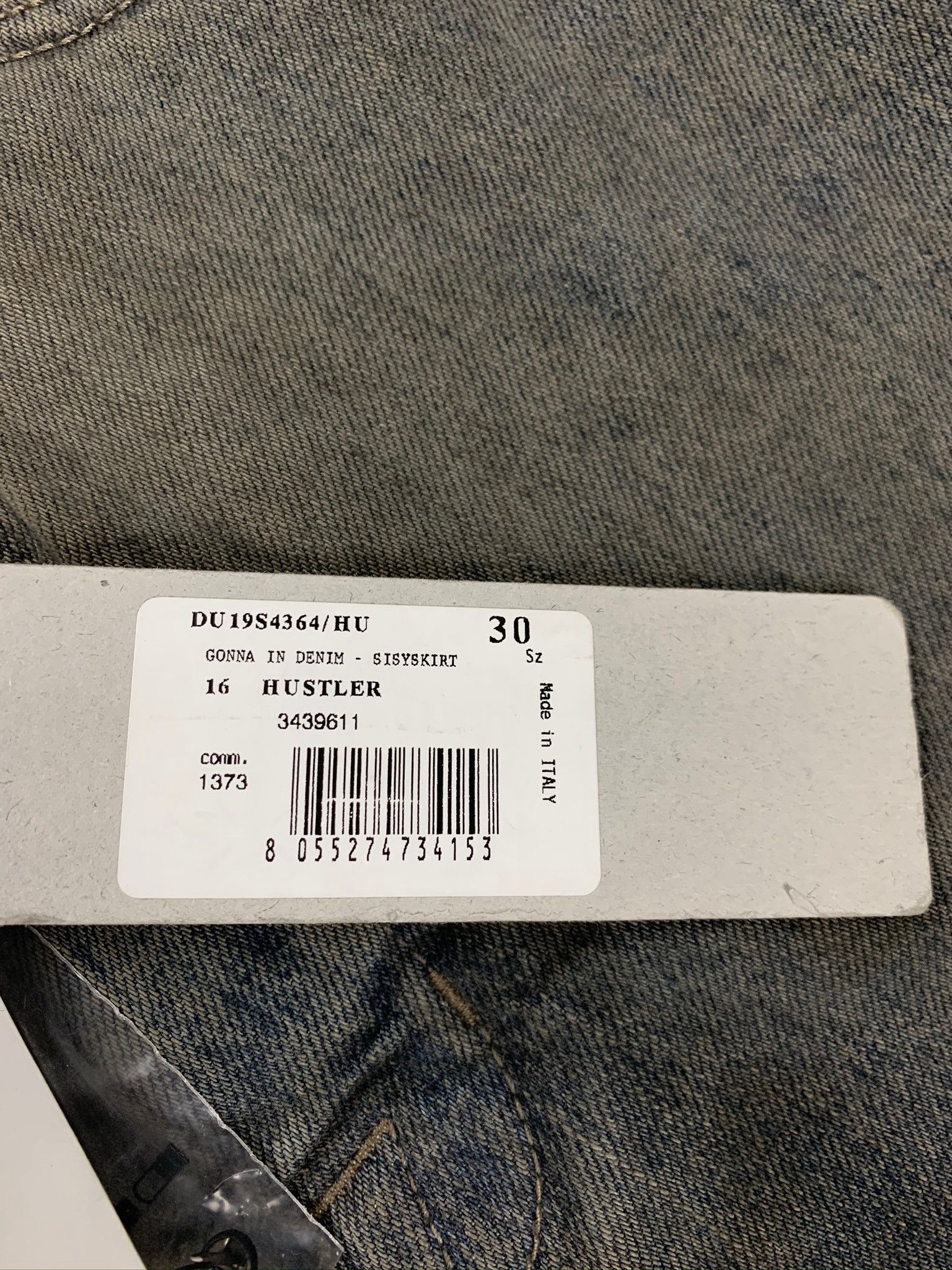 Rick Owens × Rick Owens Drkshdw Rick Owens Hustler Denim Sisyskirt Size US 30 / EU 46 - 6 Thumbnail