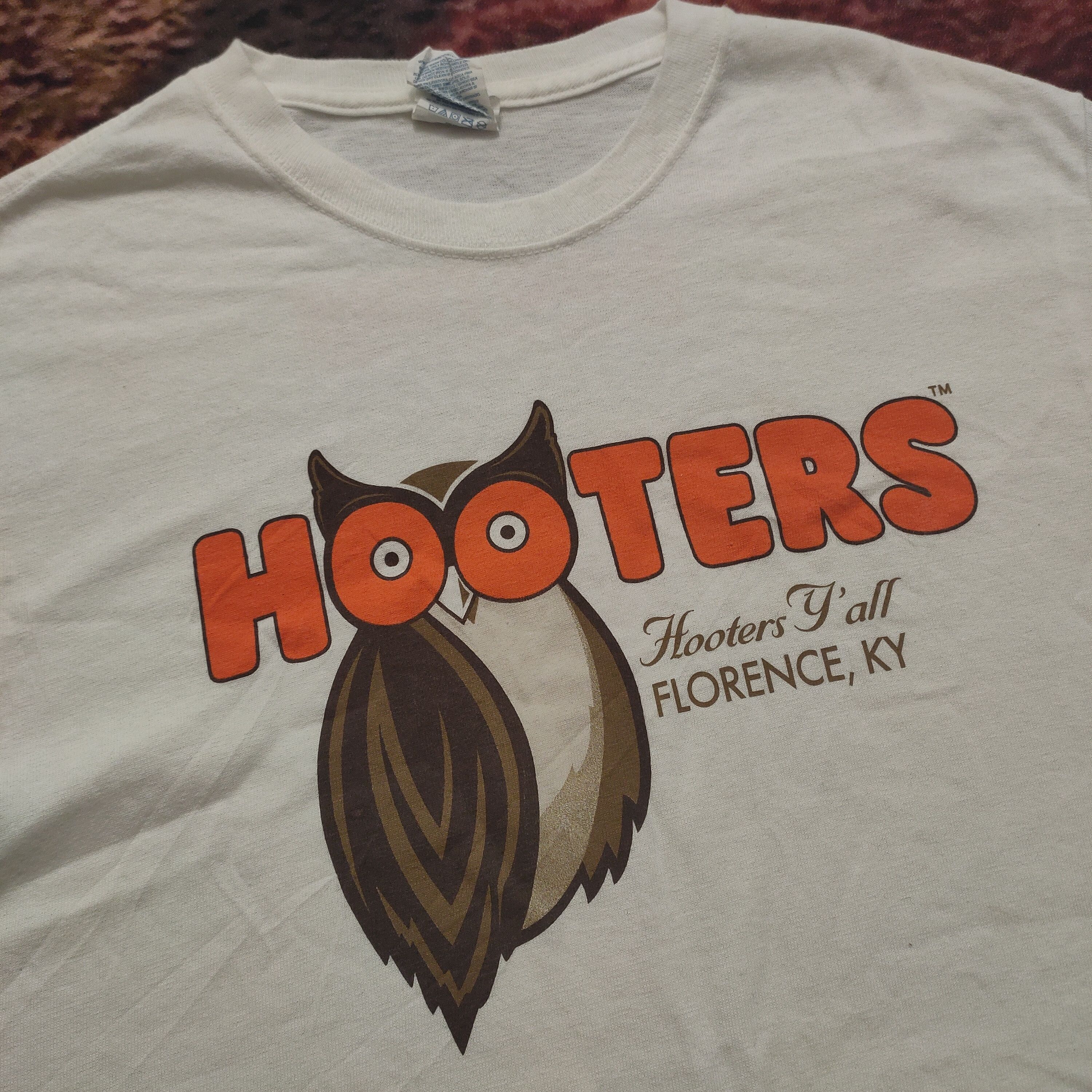 American Apparel Hooters Florence Tshirt Short Sleeve Size US S / EU 44-46 / 1 - 3 Thumbnail