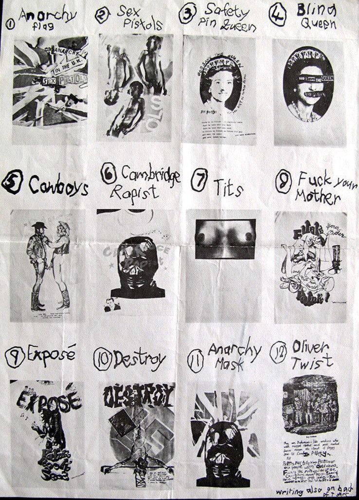 Band Tees × Seditionaries Vintage 2005 Sex Pistols “Fuck