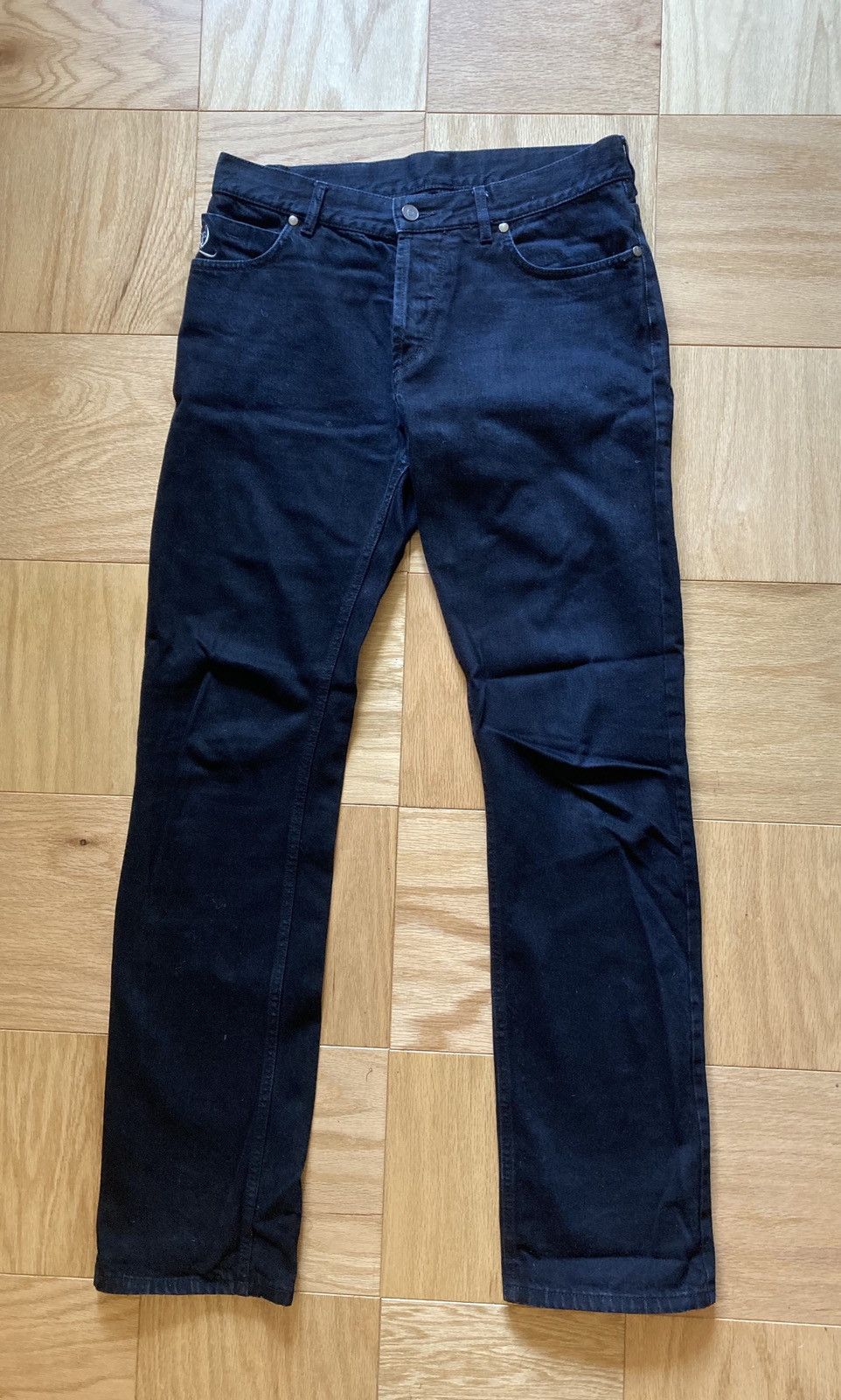 Alexander McQueen Black Denim Jeans Size US 31 - 1 Thumbnail