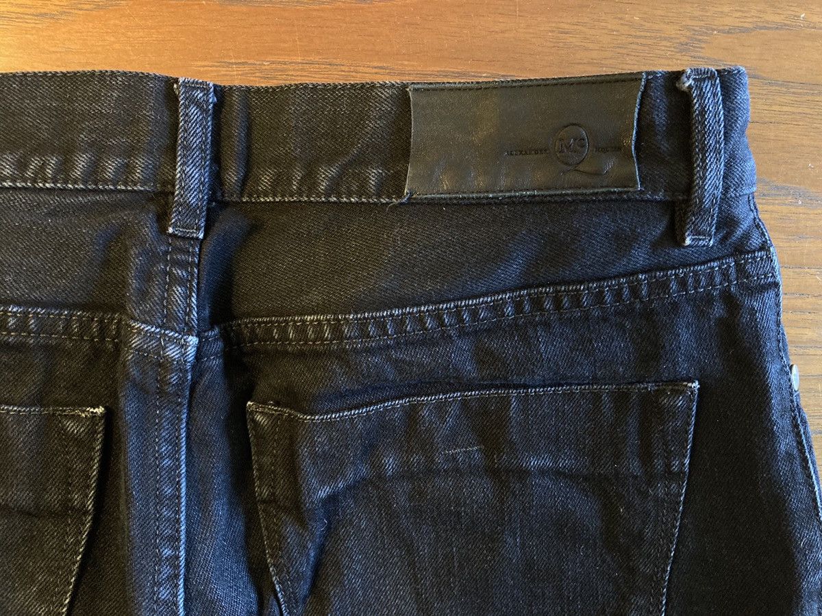 Alexander McQueen Black Denim Jeans Size US 31 - 6 Thumbnail