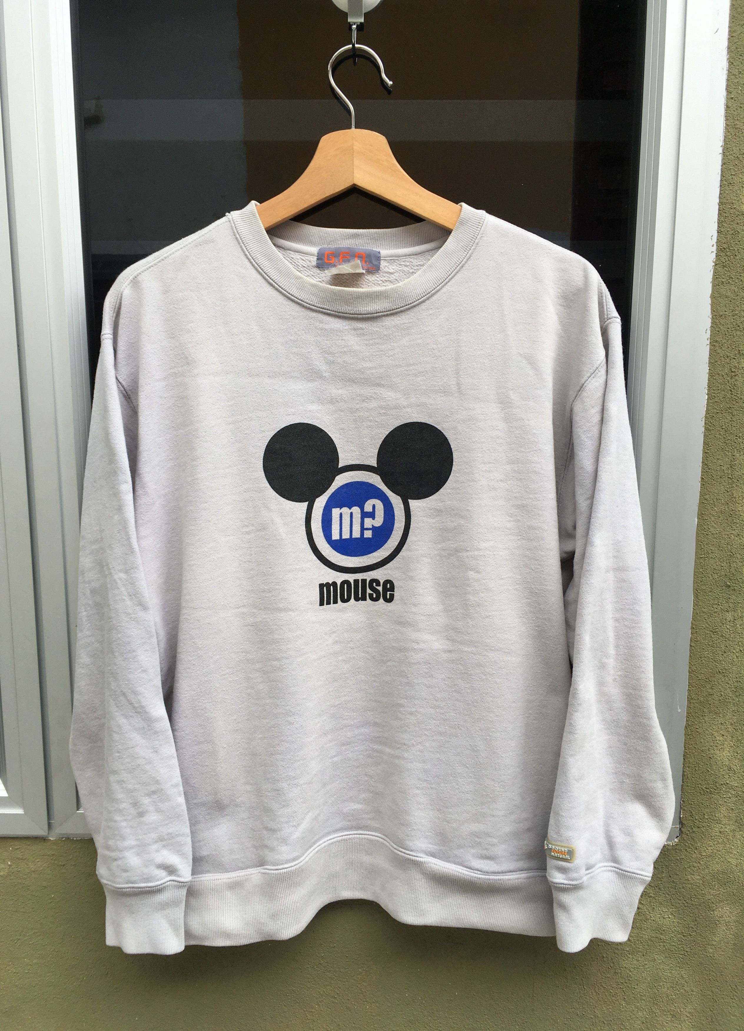 Mickey Mouse GFN x Mickey Mouse Disney Cruneck Sweater Grailed