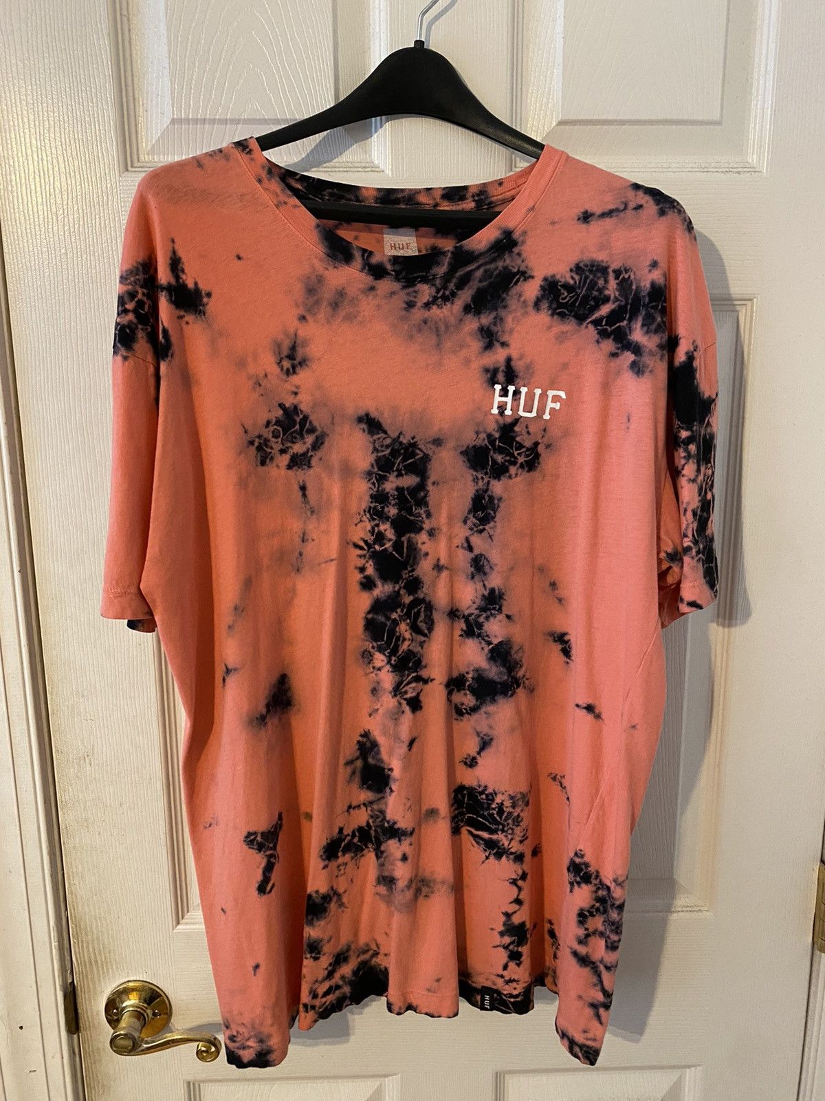 huf tie dye shirt
