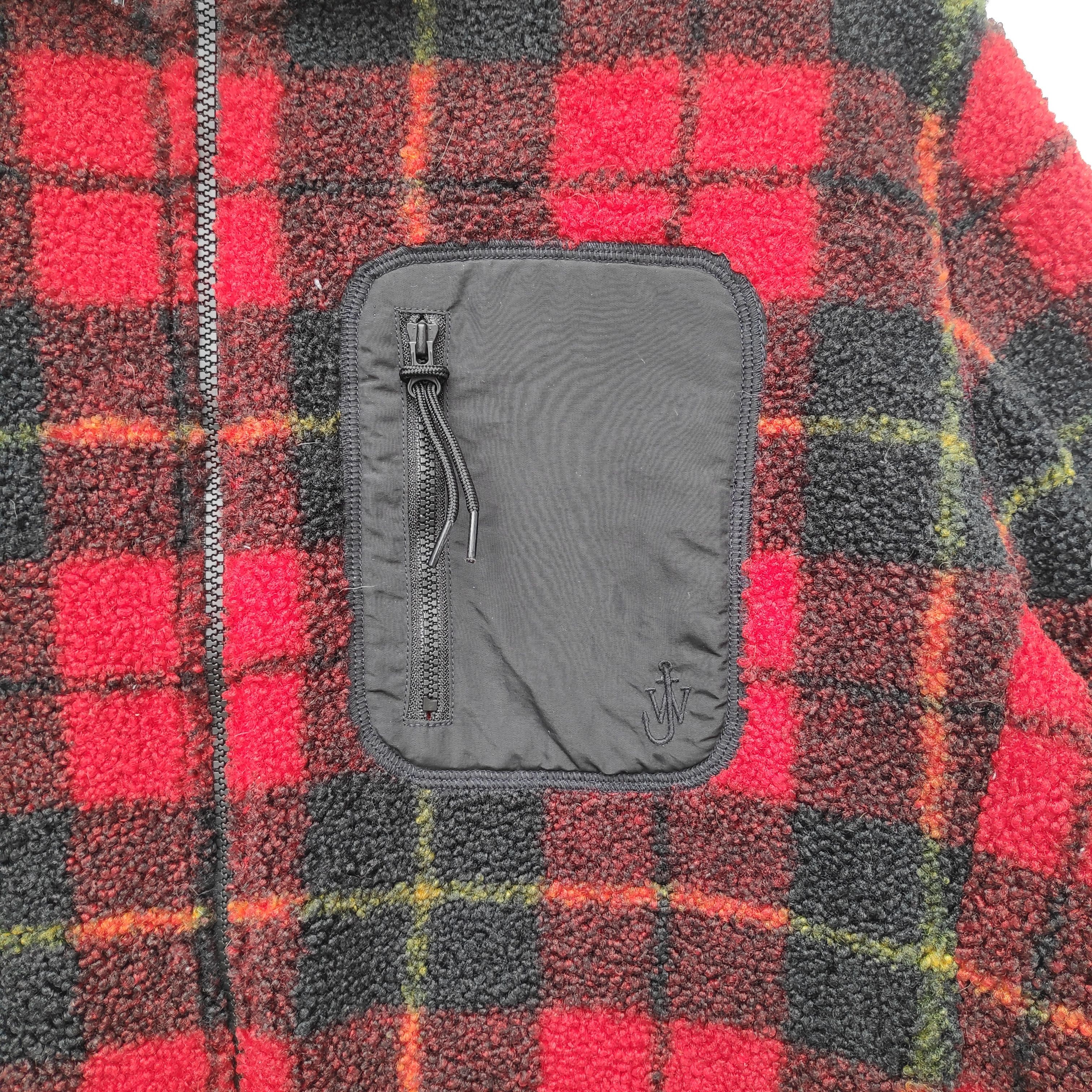 JW Anderson × Uniqlo UNIQLO PILE LINED FLEECE HOODIE SWEATER 3XL OVERSIZED Size US XXL / EU 58 / 5 - 4 Thumbnail