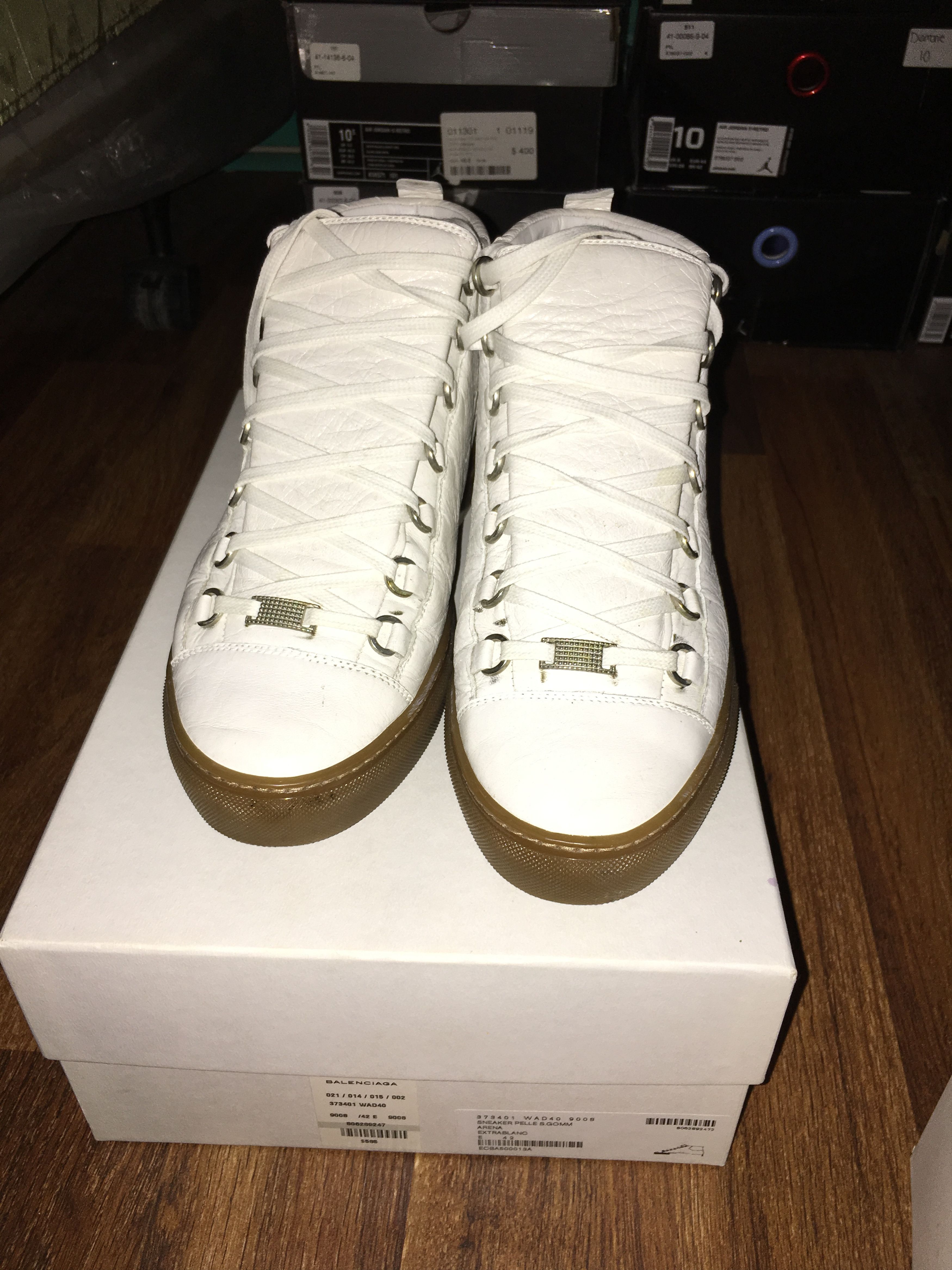 balenciaga arena ホワイト 28.0 Balenciaga Arena High White Men's - 483497WAY409008 - US