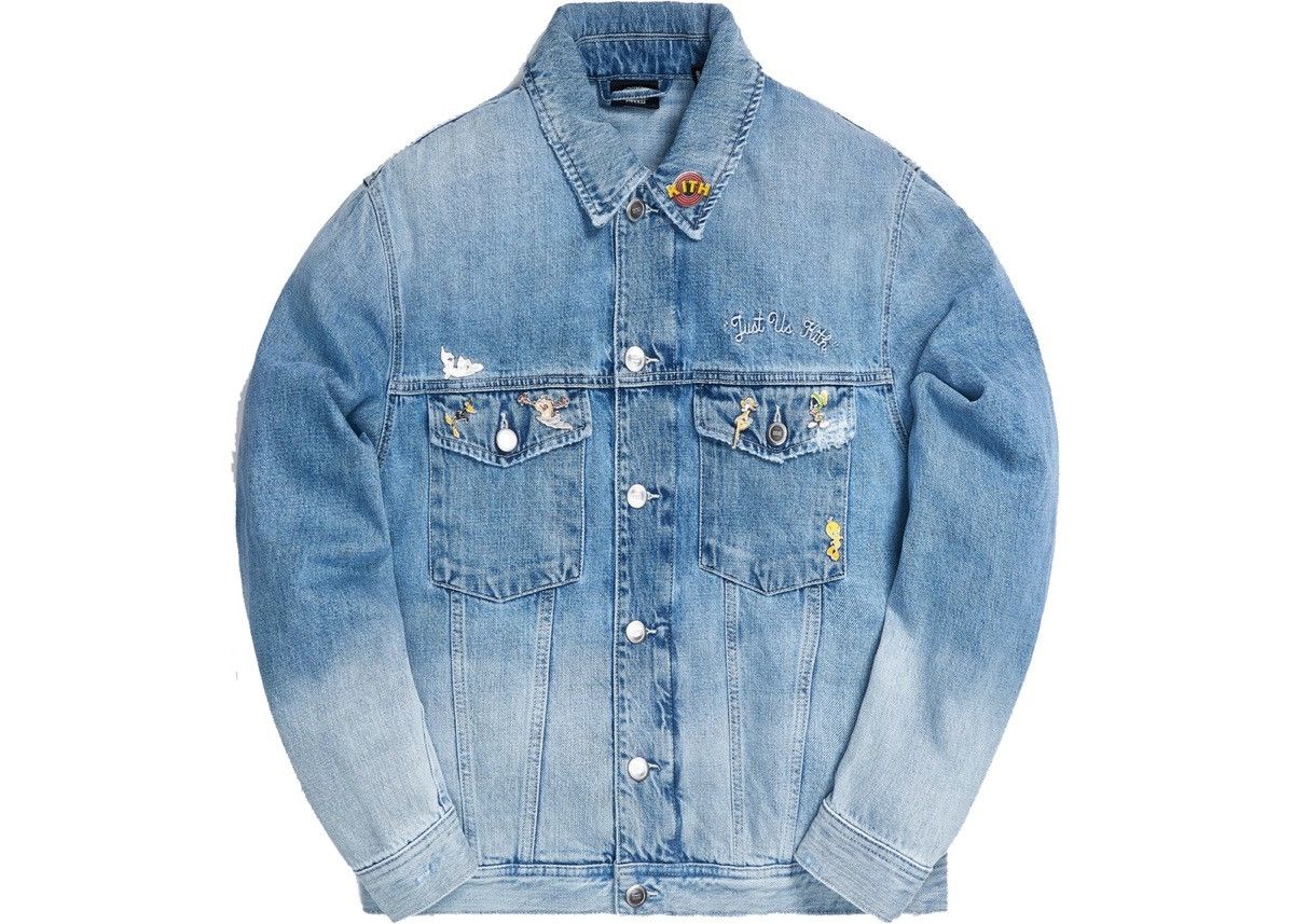 Kith Kith X Looney Tunes Denim Jacket | Grailed
