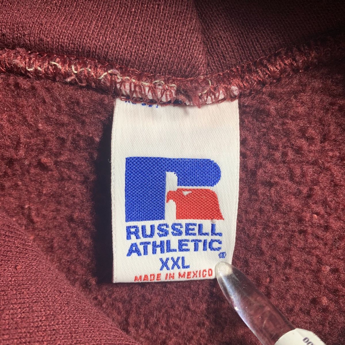 Vintage Vintage ASU Russell Athletic hoodie Size US XXL / EU 58 / 5 - 3 Thumbnail