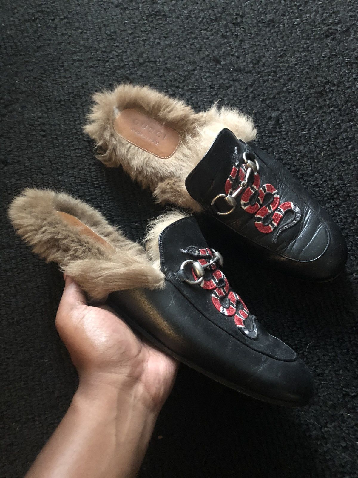 Gucci princetown snake online