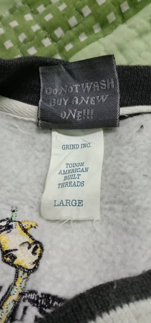 Vintage Binding Offer Vintage 90s Grind Inc skateboard Sweatshirt Size US L / EU 52-54 / 3 - 5 Thumbnail
